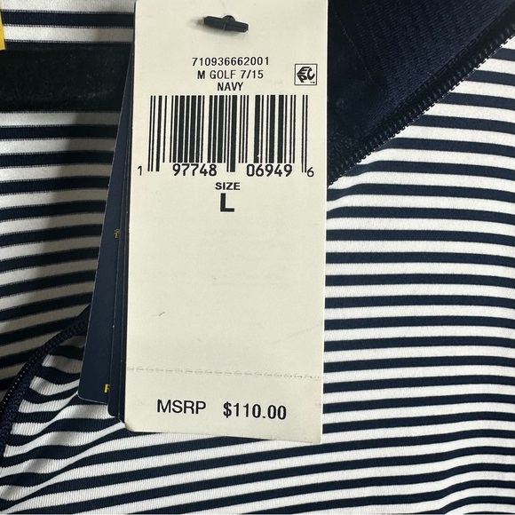 Polo Ralph Lauren performance Golf 1/4 Zip Golf Pullover Large NWT - Picture 6 of 9